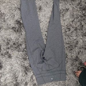 Grey lululemon flare leggings